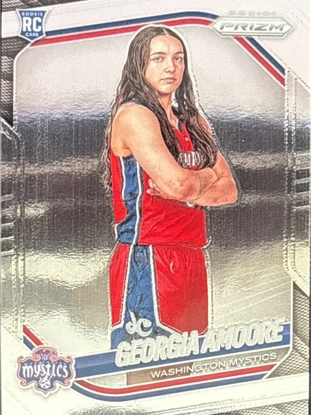 Panini Prizm Washington Mystics Georgia Amoore Basketball Rookie Card